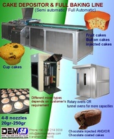Ligne de production de gâteaux nouveau modèle du meilleur prix fabriqué en Turquie multifonctionnel de haute qualité