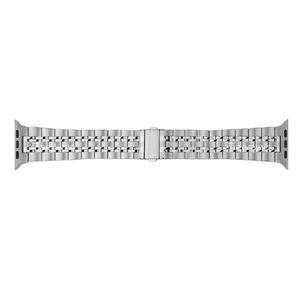 Correa de Reloj de Acero Inoxidable de Lujo Ajustable con Cierre de Mariposa, Transpirable, para Relojes de 38-45 mm - Product Image 1