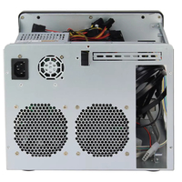 库存NAS存储服务器 6槽位 N95 N100 N150 CPU 双2.5G LAN 兼容TrueNAS Unraid PVE操作系统，用于备份云存储