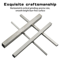 KEENCUTEER Acier rapide, acier blanc, matériau pour couteaux, pour tournage, bricolage, trempé, pour le travail de précision et le poinçonnage