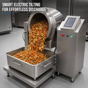 Máquina Industrial de Salteado por Inducción Automática de 25KW, Robot de Cocina Inteligente de Gran Capacidad para Cocina Centralizada - Product Image 1