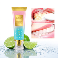 Dentifrice blanchissant à la niacinamide 100 g, à base de plantes, biologique, élimination des taches, soin de l'émail, haleine fraîche