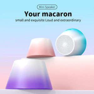 New Portable Fashion Magnetic Phone Stand <b>Speaker</b> <b>Mini</b> Desktop Subwoofer Outdoor <b>Mini</b> Gradient Color <b>Speaker</b> - Product Image 2