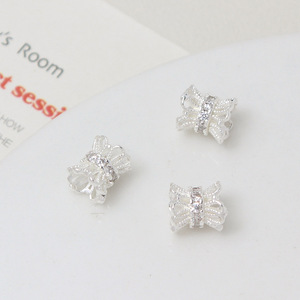 6-7 мм латунная полая двухслойная колпачок с лотосом 14K 18K Большая маленькая разделительная бусина колпачок для браслета «сделай сам», ожерелья, ювелирные аксессуары - Product Image 5