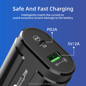 Chargeurs de téléphone double ports d'usine OEM <span class=keywords><strong>Chargeur</strong></span> mural USB C Type c Prise UE US Royaume-Uni <span class=keywords><strong>Chargeur</strong></span> de téléphone USB - Product Image 3