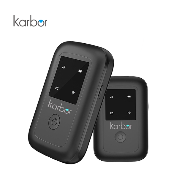 Karbor Mobile WiFi Router 300Mbps 500 Meter Range Hotspot SIM Card Slot Modem Firewall VPN WEP Supported VoIP QoS WiFi 6