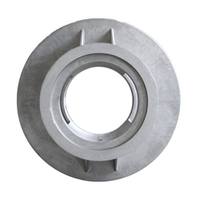 Roue à câble en alliage d'aluminium moulée par gravité, sur mesure, pour pièces de machines, fabrication OEM