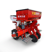 Semoir à maïs sans labour de haute qualité à 2 rangs avec ouvre-sillons à double disque/semoir réglable à boîte de vitesses/machine agricole multifonction