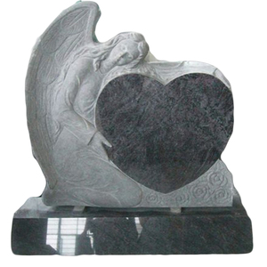 Customizable Natural Granite Irish Tombstone European-Style Upright Stone Sandblasted <strong>Grave</strong> Granite Headstone Outdoor <strong>Memorial</strong> - Product Image 1