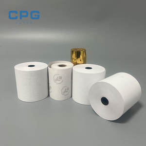 Rollo de Papel Térmico para Impresora de Recibos de Caja Registradora de 80x80 mm - Product Image 1