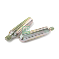 Cartouche de CO2 Hit-air 60cc 48cc 50cc 38g/45g en acier basse pression filetée pour gonflage d'airbag