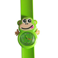 Montre à quartz pour enfants, garçons et filles, jolie fleur de dessin animé, animal, mode, cadeau d'anniversaire pour écoliers, vente en gros