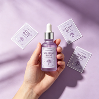 Étiquette personnalisée TEDDY pour parfum à la rose, autocollante en vinyle écologique, résistante à l'huile, impression de logo doré, pour cosmétiques et parfums
