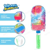 Éjection de haute qualité colorée avec Machine de jeu de labyrinthe avec lumière LED jouets de baguette à bulles vides pour enfant