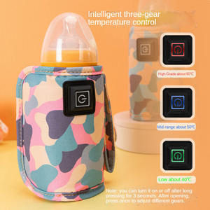 Calentadores de Biberones Portátiles USB, Bolsa de Viaje Aislada para Cochecito con Calentador de Agua y Leche para Recién Nacidos, para el Hogar y Salidas - Product Image 2