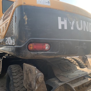Excavadora Usada Original Hyundai 210w-9 de 21 Toneladas, Excavadora de Ruedas Hyundai 210w-9, Excavadora de Ruedas Usada Hyundai 210w-9 en Venta - Product Image 5