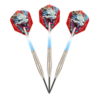 E MYTH Hu Jun Emballage personnalisable pour fléchettes de haute précision 3 pièces/ensemble 90% tungstène 18g/20g/22g souples et 22g/23g/24g en acier