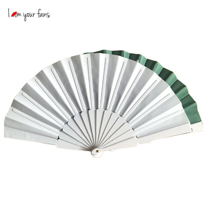 Khuyến mãi tùy chỉnh quảng cáo hiển thị <span class=keywords><strong>Fan</strong></span> nhựa đồng bằng giấy quạt tay cho quà tặng doanh nghiệp - Product Image 2