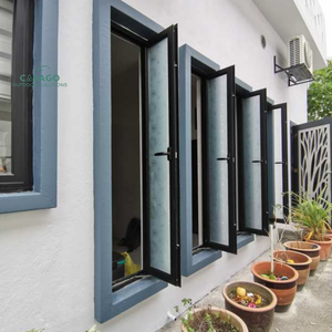 Fenêtres à battants en aluminium à rupture de pont thermique, écoénergétiques, maximisant la ventilation naturelle et réduisant les coûts d'énergie toute l'année - Product Image 6