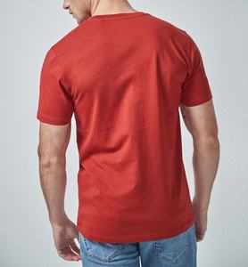 OEM personalizado pesado 100% algodón gimnasio camiseta Vintage entrenamiento diseño privado cuello etiqueta para hombres Unisex lavado para buscar correr - Product Image 2