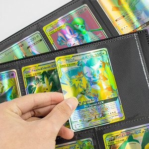 Classeur de cartes à collectionner PP 480 pochettes Album de collectionneurs de cartes avec 12 pages de poche Porte-album photo noir - Product Image 6