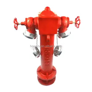 2-ходовой клапан пожарного гидранта DN100 заземлитель 4-дюймовый клапан пожарного гидранта фланцевый Впускной клапан BS4504 столб пожарный гидрант BS750