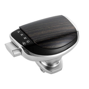 Pommeau de levier de vitesse en alliage d'aluminium, grain de bois, ergonomique, pour Toyota Levin Corolla Camry Avalon - Product Image 1