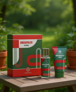 Grenobil Uneaqyaled Cologne 85Ml <b>Spray</b> Perfume <b>Set</b> With Body Lotion 75Ml - Product Image 2