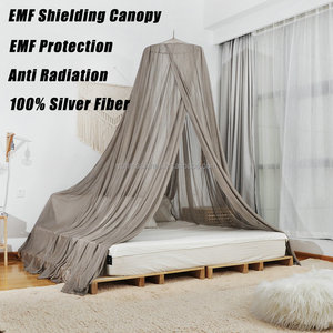 <span class=keywords><strong>Moustiquaire</strong></span> conductrice pliable en fibre d'argent 100% - Efficace contre les ondes RF/EMI et les insectes - Usage domestique - Product Image 4