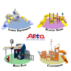 ALITA Fabrication d'usine Aire de jeux résidentielle Nid d'oiseau Balançoire Centre d'activités pour enfants Filet de corde Nid d'oiseau Balançoire - Product Image 6