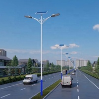 IP65 du fabricant professionnel imperméabilisent la liste des prix de lumière solaire certifiée par ccc de réverbère de LED