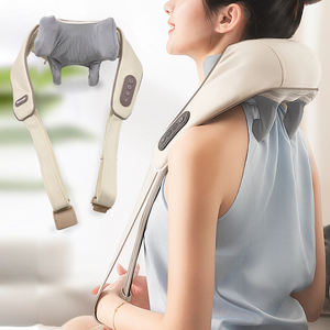 Portable 5d Smart Mini <span class=keywords><strong>Shiatsu</strong></span> Électrique Voyage Japonais Coréen Nouveau Design Télécommande Sans Fil Chauffant Cou Épaule Masseur - Product Image 1
