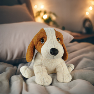 Peluche de <span class=keywords><strong>cachorro</strong></span> <span class=keywords><strong>Beagle</strong></span> de peluche, poliéster realista sentado, <span class=keywords><strong>perro</strong></span> de caza, juguete de peluche, técnicas lavadas - Product Image 2