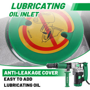 Martillo Perforador Eléctrico de Grado Industrial de 1200W con Mango en <span class=keywords><strong>D</strong></span>, 9.3kg, 3000-4000 <span class=keywords><strong>BPM</strong></span> de Impacto, 220V, Herramienta Potente para Bricolaje en Metal - Product Image 3