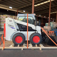 China Bestseller CDM312 63KW 0,54m³ Kapazität Kleiner Frontlader mit Großem Durchfluss und Anbaugeräten