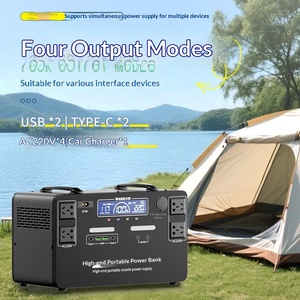 Station d'alimentation portable au lithium-ion pour l'extérieur, alimentation de secours pour le camping, charge solaire, <span class=keywords><strong>3600</strong></span> <span class=keywords><strong>Wh</strong></span>, haute capacité, sûre et stable, 220V - Product Image 2