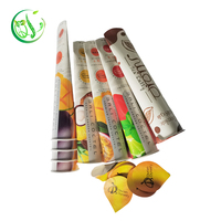 Tube en papier pour crème glacée jetable biodégradable à paroi simple imprimé sur mesure