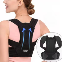 Ceinture de Correction Posturale Anti-Bosses, Réglable, Respirante et Légère, pour un Soutien Professionnel du Dos et des Épaules