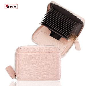 FSW651D donna donna donna donna in vera pelle Custom portamonete portamonete in pelle pieno fiore con cerniera portafoglio <span class=keywords><strong>porta</strong></span> carte - Product Image 3