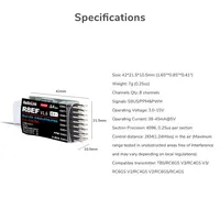 Radiolink R8EF 2.4G 8 canaux récepteur prise en charge SBUS PPM PWM pour 8CH T8FB T8S RC3S RC4G RC4GS RC6G émetteur RC voiture bateau avion