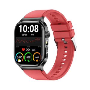 <span class=keywords><strong>น</strong></span>าฬิกาอัจฉริยะ TK18 AMOLED ECG วัดอัตรา<span class=keywords><strong>การ</strong></span>เต้นของหัวใจ วัดออกซิเจ<span class=keywords><strong>น</strong></span>ในเลือด วัดอุณหภูมิร่างกาย กั<span class=keywords><strong>น</strong></span><span class=keywords><strong>น</strong></span>้ำ IP68 รองรับ<span class=keywords><strong>การ</strong></span>โทรผ่า<span class=keywords><strong>น</strong></span>บลูทูธ แบตเตอรี่ 650mAh <span class=keywords><strong>น</strong></span>าฬิกาออกกำลังกายอัจฉริยะ - Product Image 3