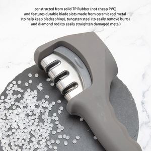 Succión Manual Wicked Edge Pocket 3 etapas Mini <span class=keywords><strong>afilador</strong></span> de cuchillos de cerámica profesional - Product Image 6