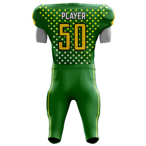 Uniformes de Fútbol Sublimados Transpirables de Secado Rápido con Diseños Personalizados, Uniformes de Fútbol Americano en Oferta - Product Image 3