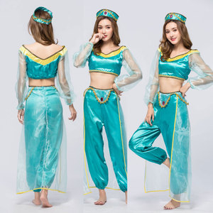 Costumes de princesse Aladdin <span class=keywords><strong>Jasmine</strong></span> Sassy Prestige pour femmes - Product Image 2