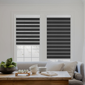 Wifi và điều khiển từ xa Shade <span class=keywords><strong>Shutter</strong></span> Zebra chuỗi Con lăn động cơ Alexa hệ thống thông minh Rèm rèm cửa sổ cơ giới con lăn Shades - Product Image 4