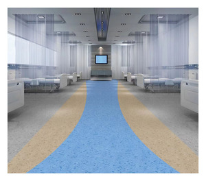 Rollo de Suelo de Vinilo Homogéneo de PVC de 3 mm de Espesor para Escuelas, Alfombra Conductiva Antiestática para Hospitales - Product Image 6