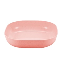 Lot de 10 assiettes multifonctionnelles carrées en plastique alimentaire, résistantes à la chaleur, micro-ondables et cuissables à la vapeur, pour cuisine et repas festifs