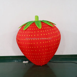 Tùy Chỉnh Trái Cây Và Rau Quả Mô Hình, Giant Inflatable Khuyến Mãi Trái Cây Phim Hoạt Hình, Giant Inflatable Strawberry - Product Image 5