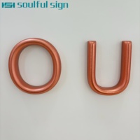 Lettres en métal 3D personnalisées en aluminium et laiton, signalétique gravée, étanche IP65, montage mural, publicité extérieure, direction, hôtels, centres commerciaux