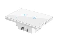 Interrupteur intelligent numérique 2/3/4 voies, interrupteur mural intelligent Wi-Fi standard US pour variateur de lumière